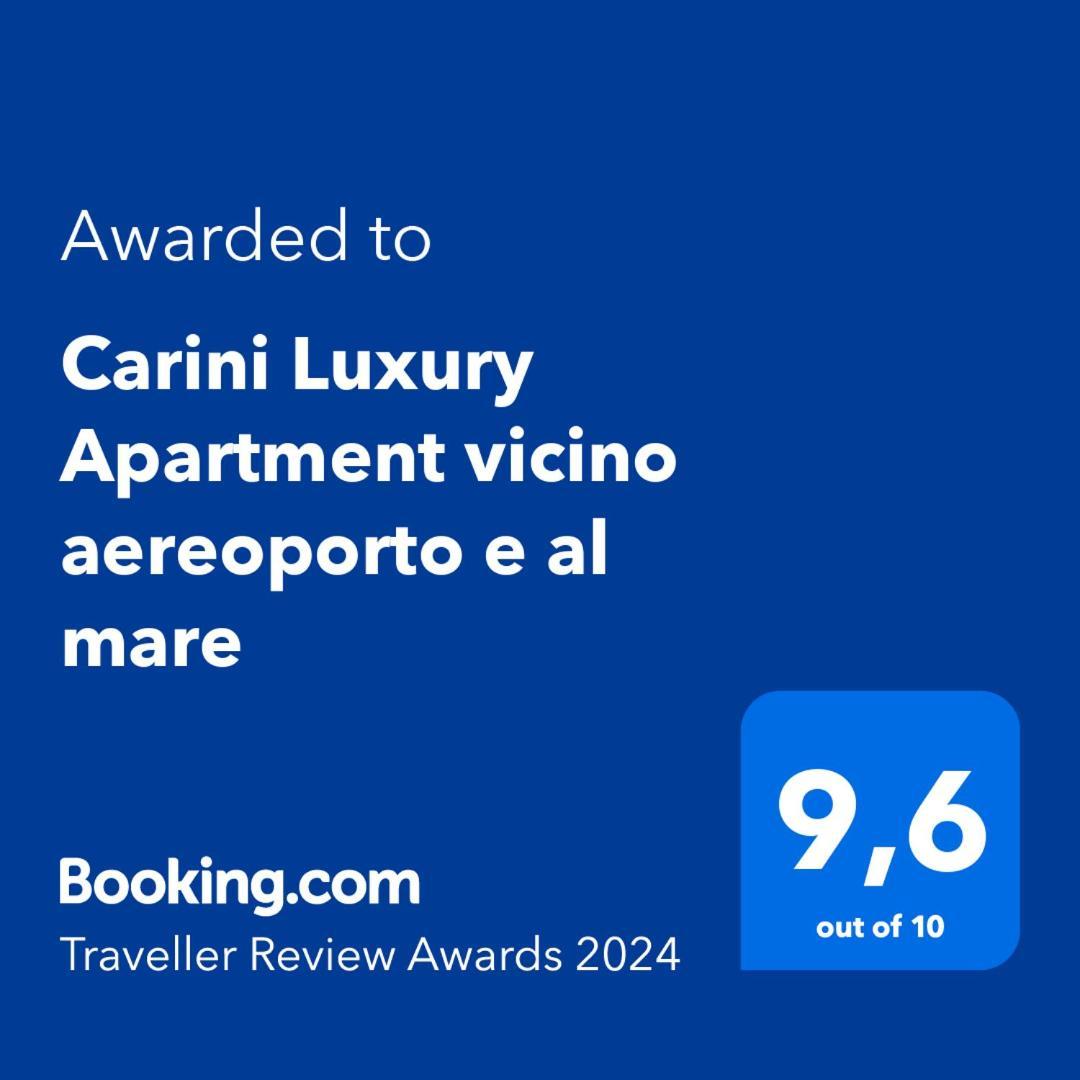 Carini Luxury Apartment Vicino Aereoporto E Al Mare Exterior foto